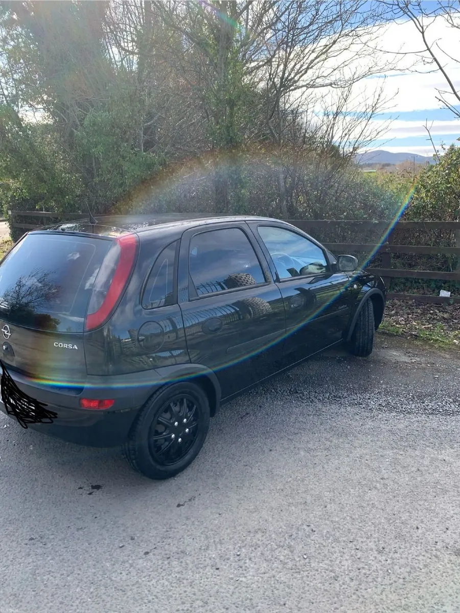 Black Opel Corsa 2002 - Image 4