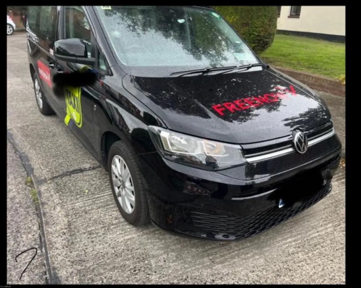 VW Caddy 2023 WAV Taxi – 7 Seater – €11K Grant - Image 1