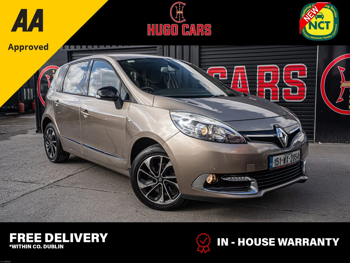 2015 Renault Scenic 1.5d/New NCT/Warranty - Image 1