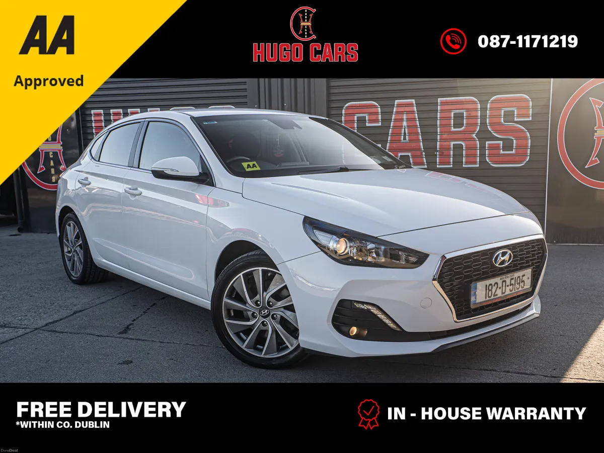 182 I30 Fastback 1.0/High spec/Irish/1yr warranty - Image 1