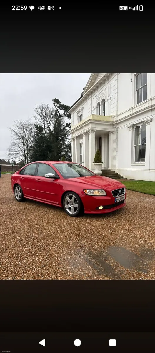2009 Volvo S40 r design 1.6 diesel - Image 1
