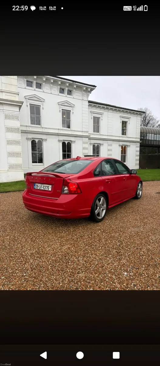 2009 Volvo S40 r design 1.6 diesel - Image 3