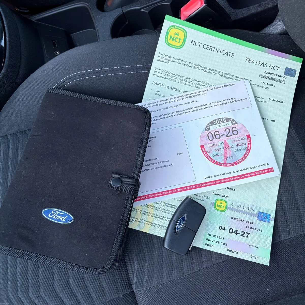 Ford fiesta 2016(161)petrol 1.0 New NCT taxed - Image 3