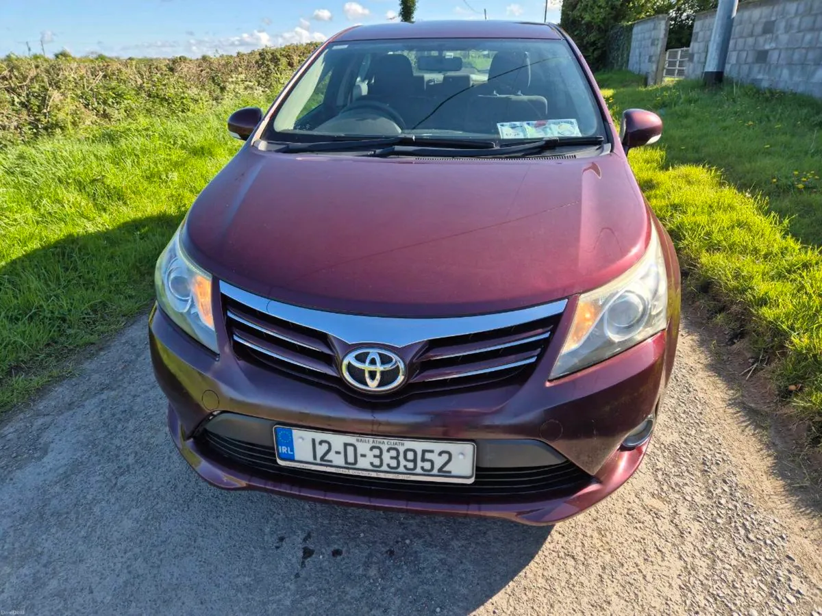 Avensis 2012 NCT 10/26 Tax 11/26 Ex Taxi . - Image 1