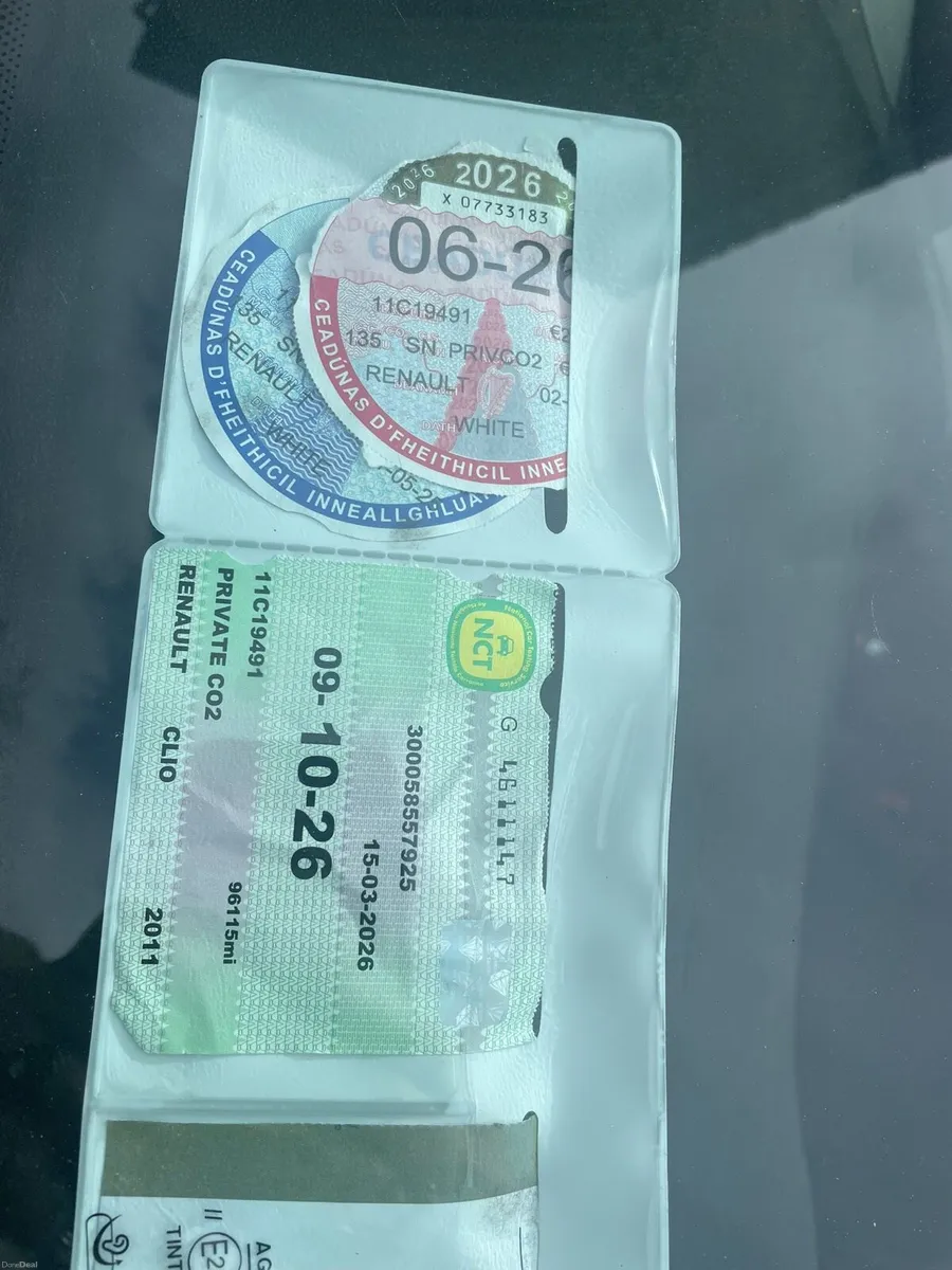 Renault Clio 1.1L NCT & Tax - Image 3