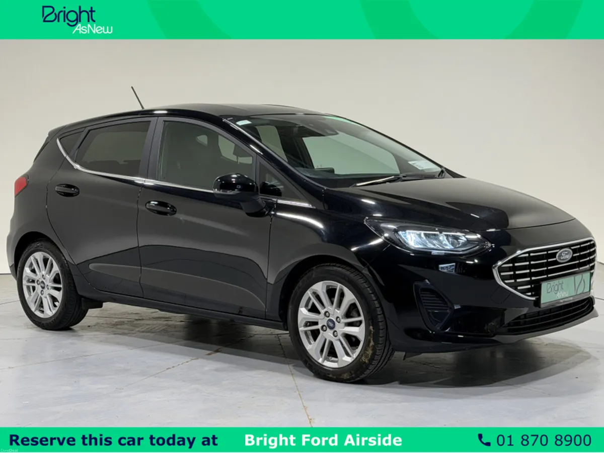 Ford Fiesta TITANIUM 1.0T 125 MHEV DC7 4DR - Image 1
