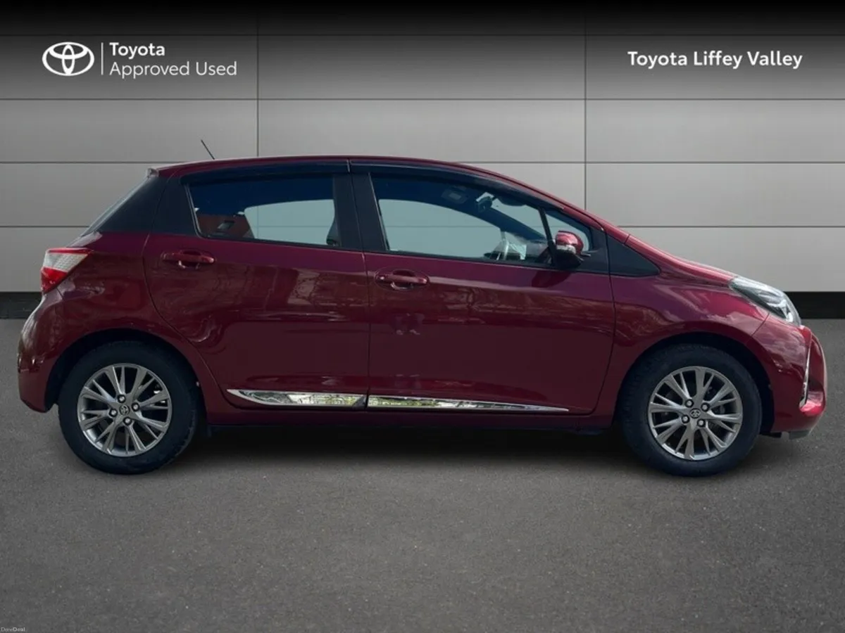 Toyota Yaris YARIS 1.0 5DR SOL BURGNDY - Image 3