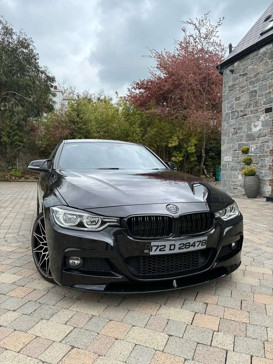 BMW f30 330e 2017 Black - Image 1