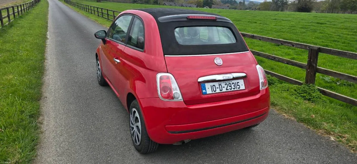 Fiat 500 convertible,  brilliant condition - Image 3