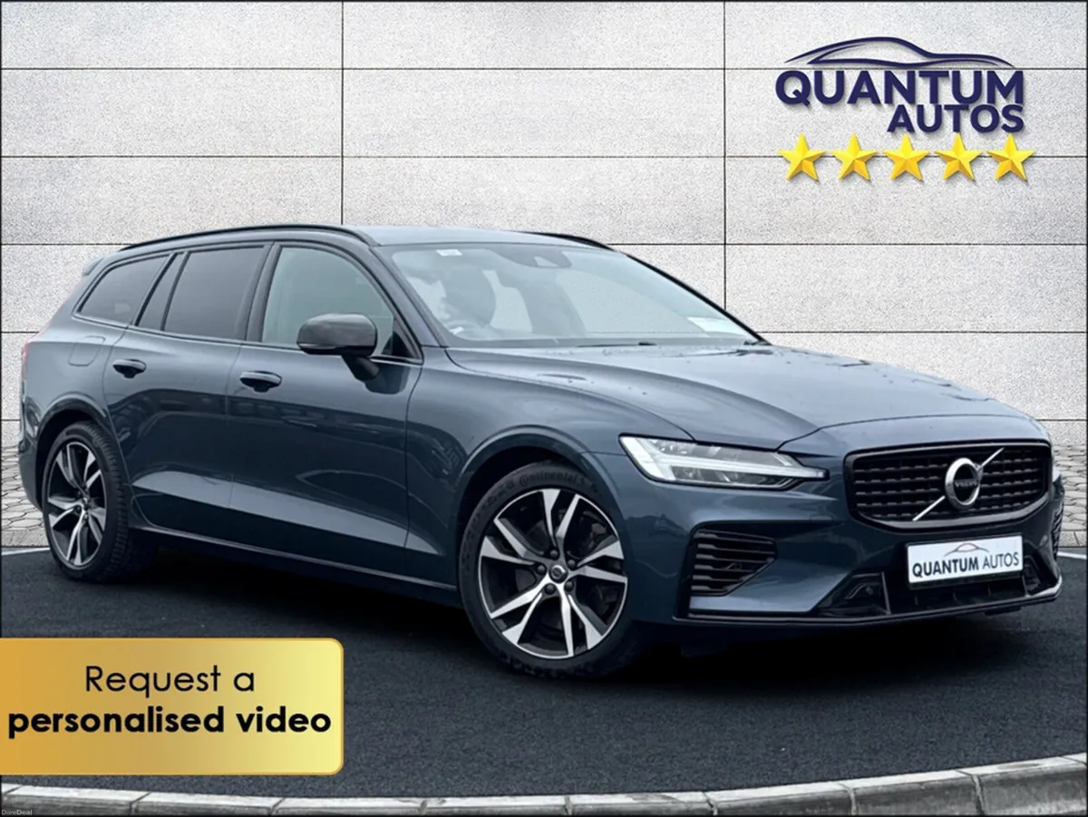Volvo V60 2022 R-DESIGN T6 RECHARGE AWD €161 P/W W - Image 1