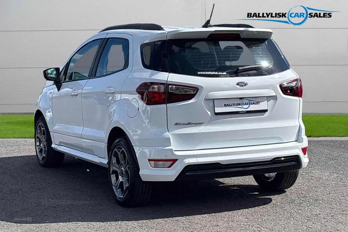 Ford EcoSport 1.0T 125PS ST-Line in White with 22K - Image 2