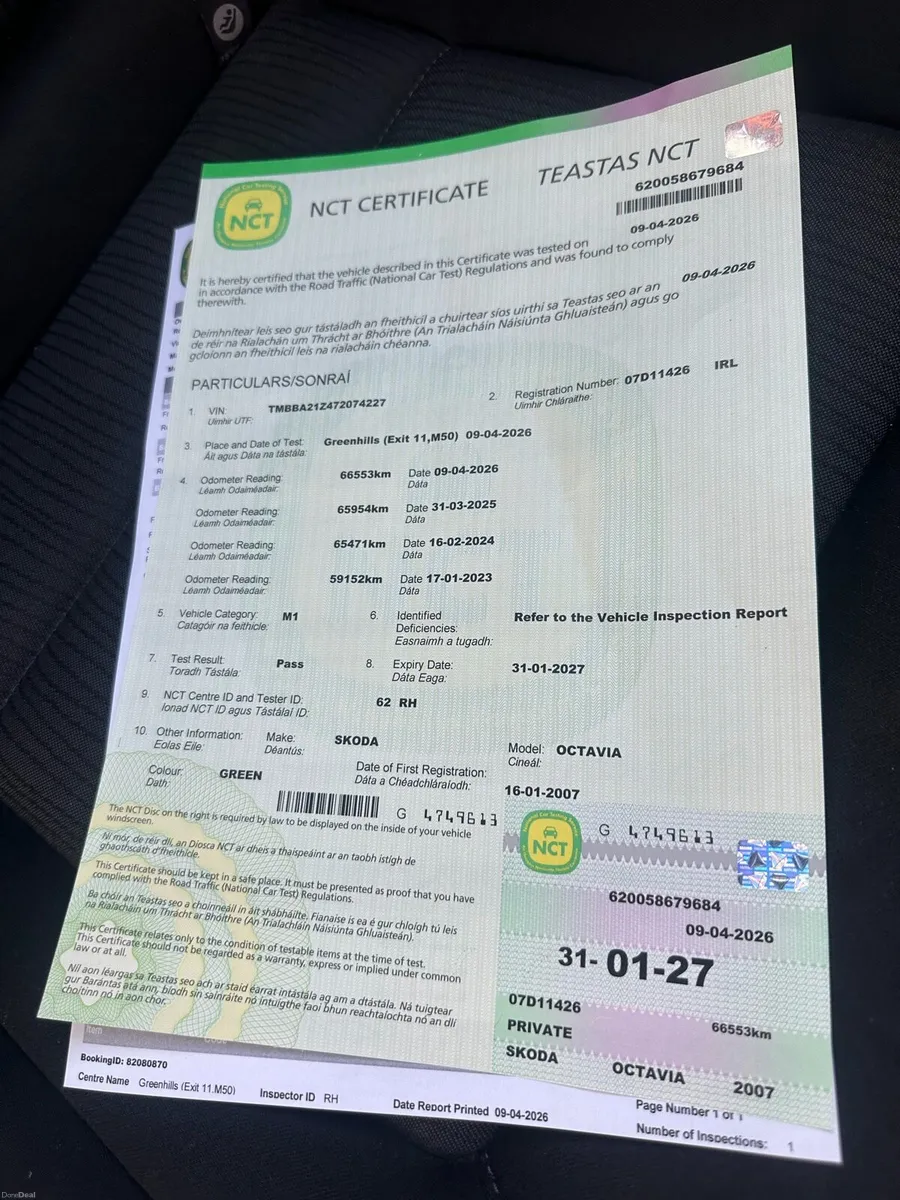 Skoda Octavia  Very Low Mileage - Image 2