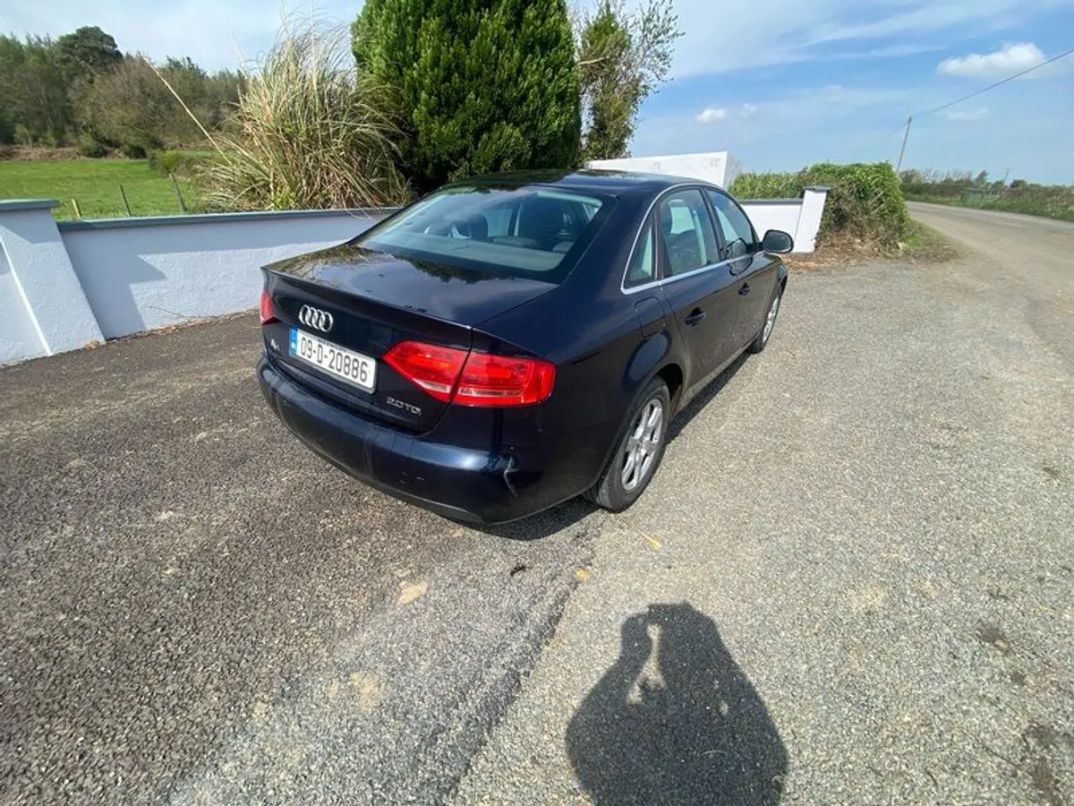 2009 Audi A4 nct 10/26 - Image 4