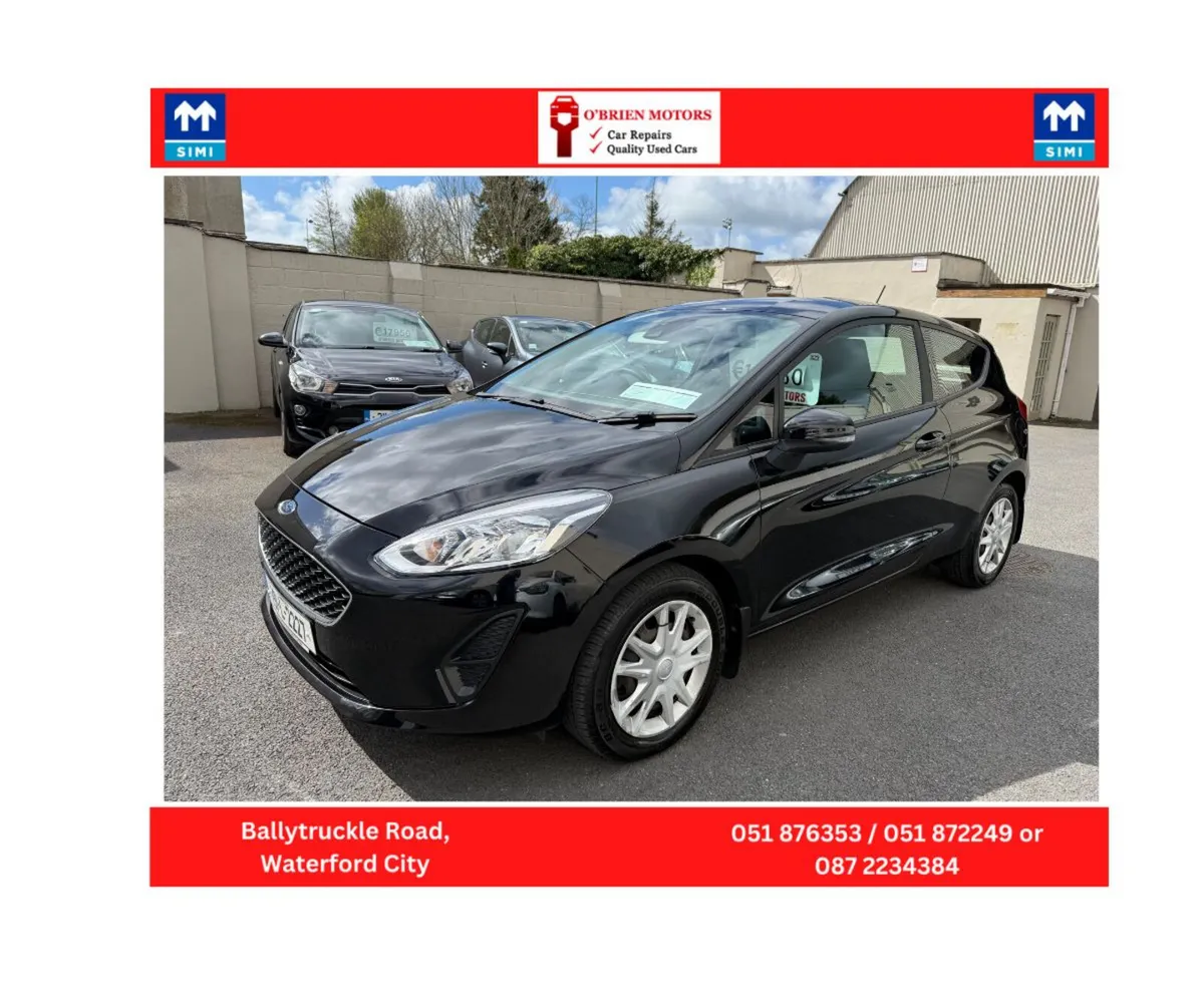 2019 Ford Fiesta, 1.1 Petrol, 3 Door Hatchback - Image 3