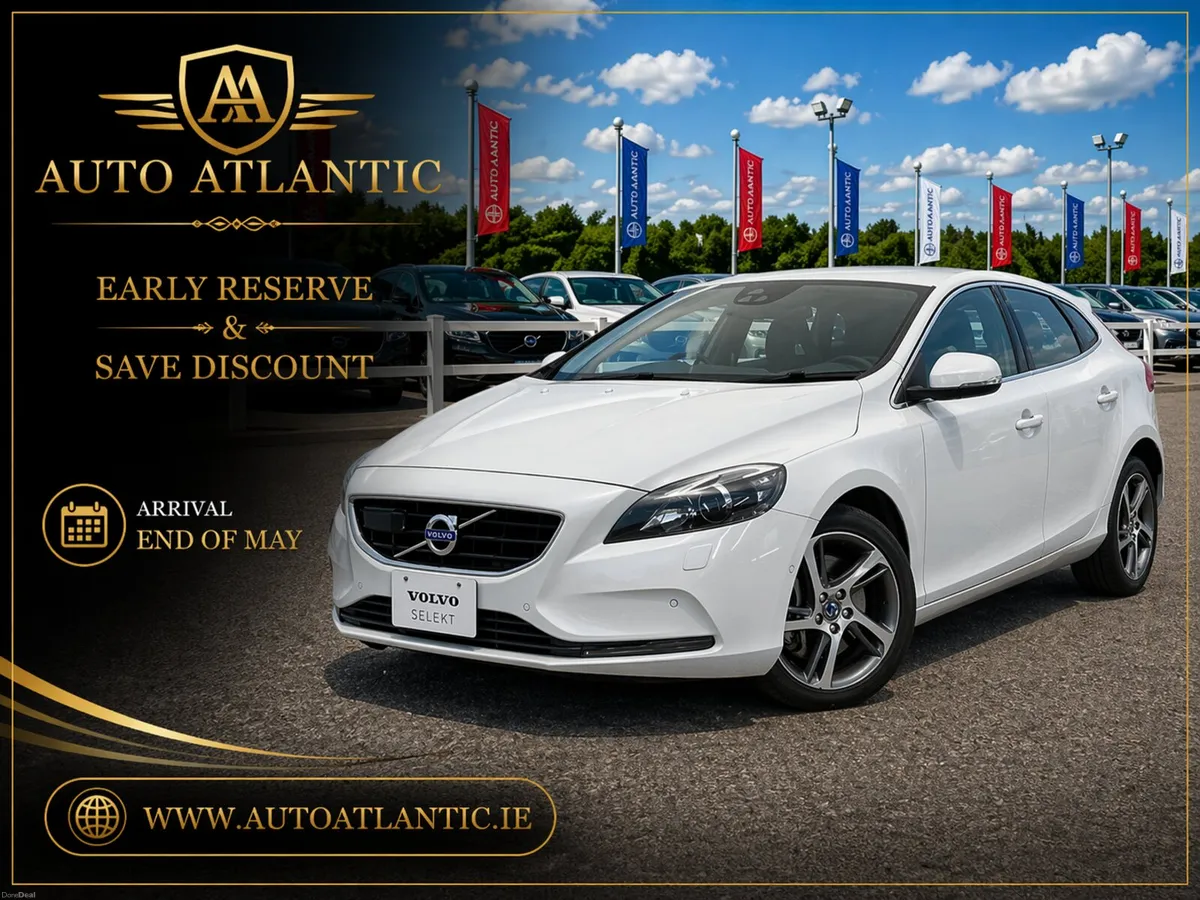 ❁ Volvo V40 ❁ D4 LUX SE Panoramic Roof ❁ Low KM ❁ - Image 1