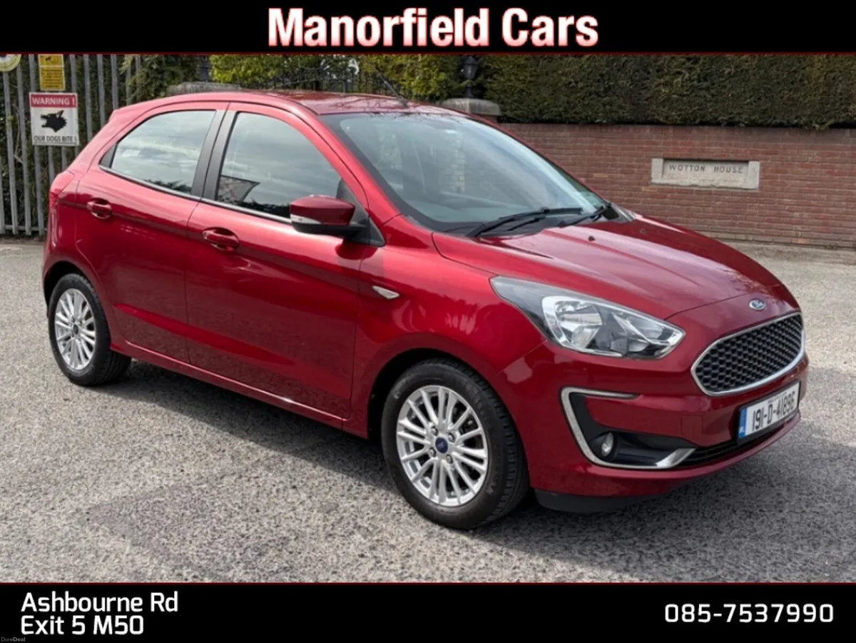 2019 Ford KA+ Zetec 1.2 85BHP Petrol 5dr - Image 1