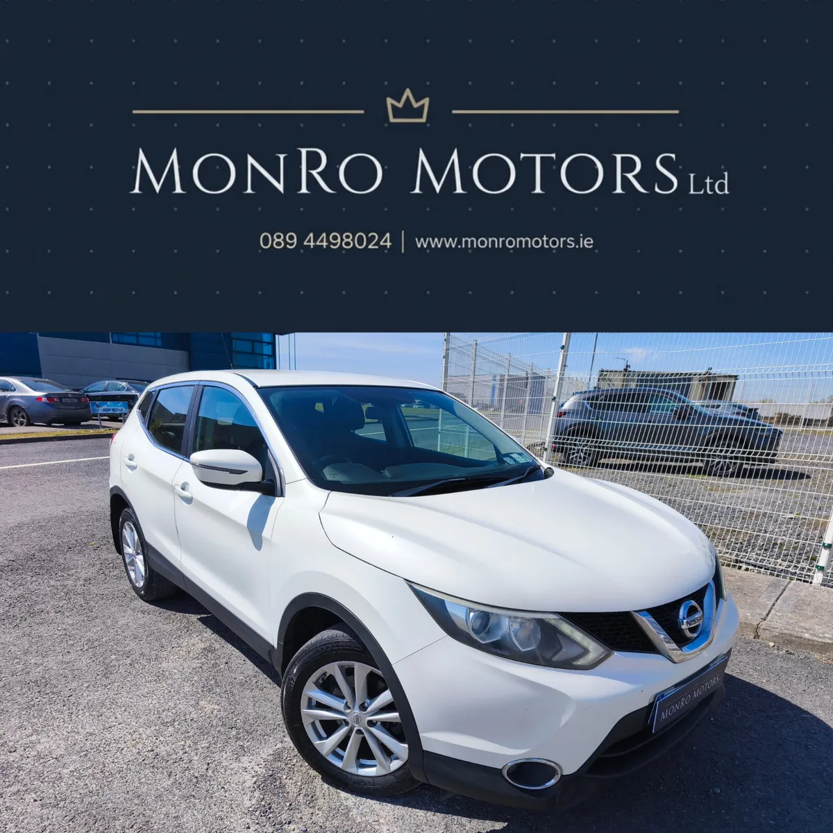 Nissan Qashqai 2015 1.5 DSL SV , Nct and Tax - Image 1