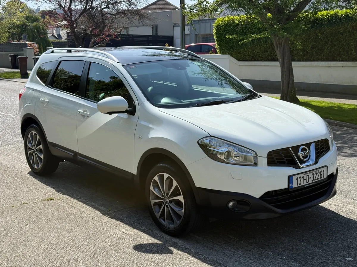 NISSAN QASHQAI + 2 TECKNA 7 SEAT LEATHER PAN ROOF - Image 4