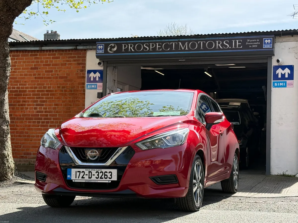 2017 Nissan Micra, 1.0 SV, New Nct 04/28, Tax 8/26 - Image 1