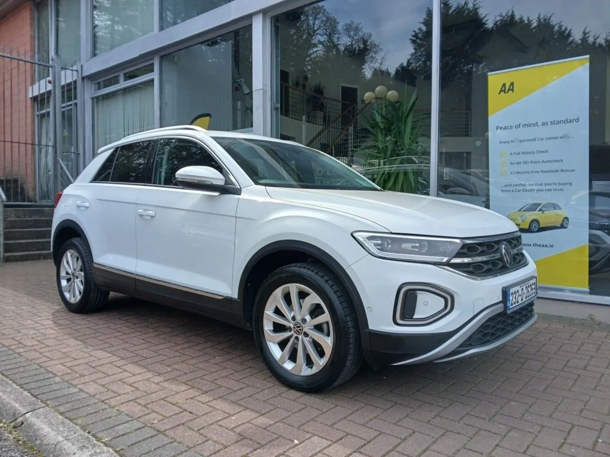 Volkswagen T-Roc 1.5 TSI 150HP DSG Style, White, 1 - Image 1