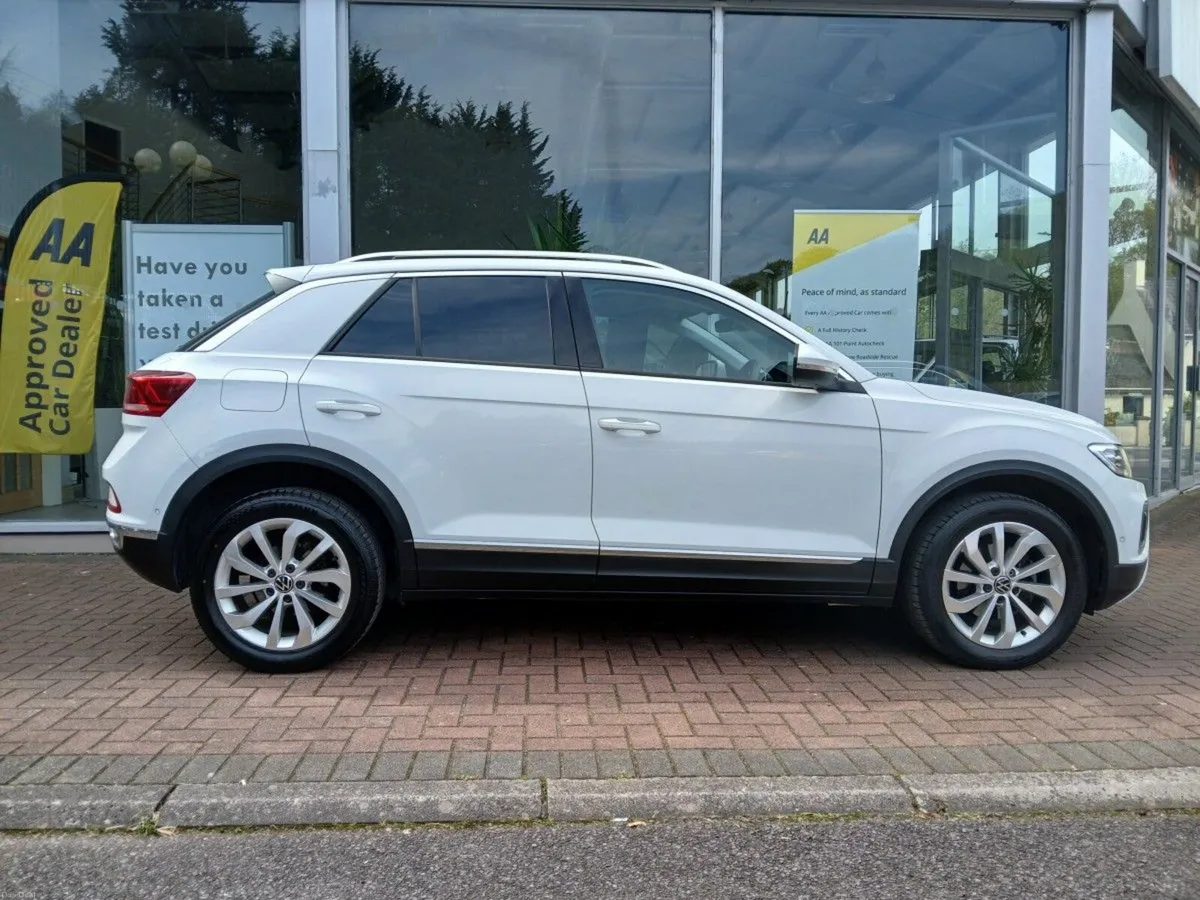 Volkswagen T-Roc 1.5 TSI 150HP DSG Style, White, 1 - Image 3