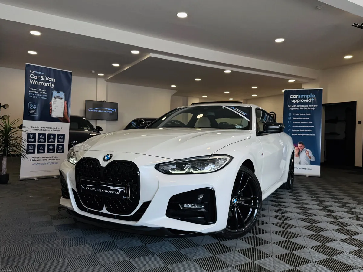 2022(222) BMW 420d MSport-Coupe-Sunroof - Image 3