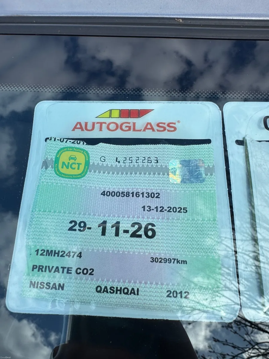 2012 Qashqai AWD | New Tyres | NCT 11/26 - Image 4