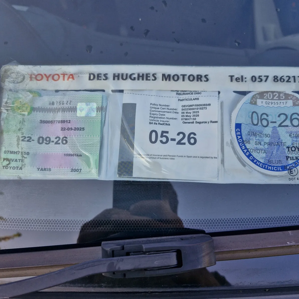 Toyota Yaris NCT 09/26 Tax 06/26 2007 - Image 2