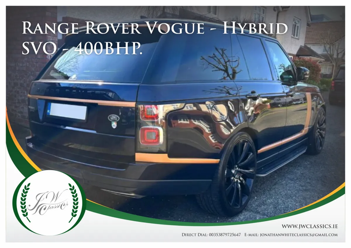 Range Rover Vogue - Hybrid- SVO - 400BHP - Image 3