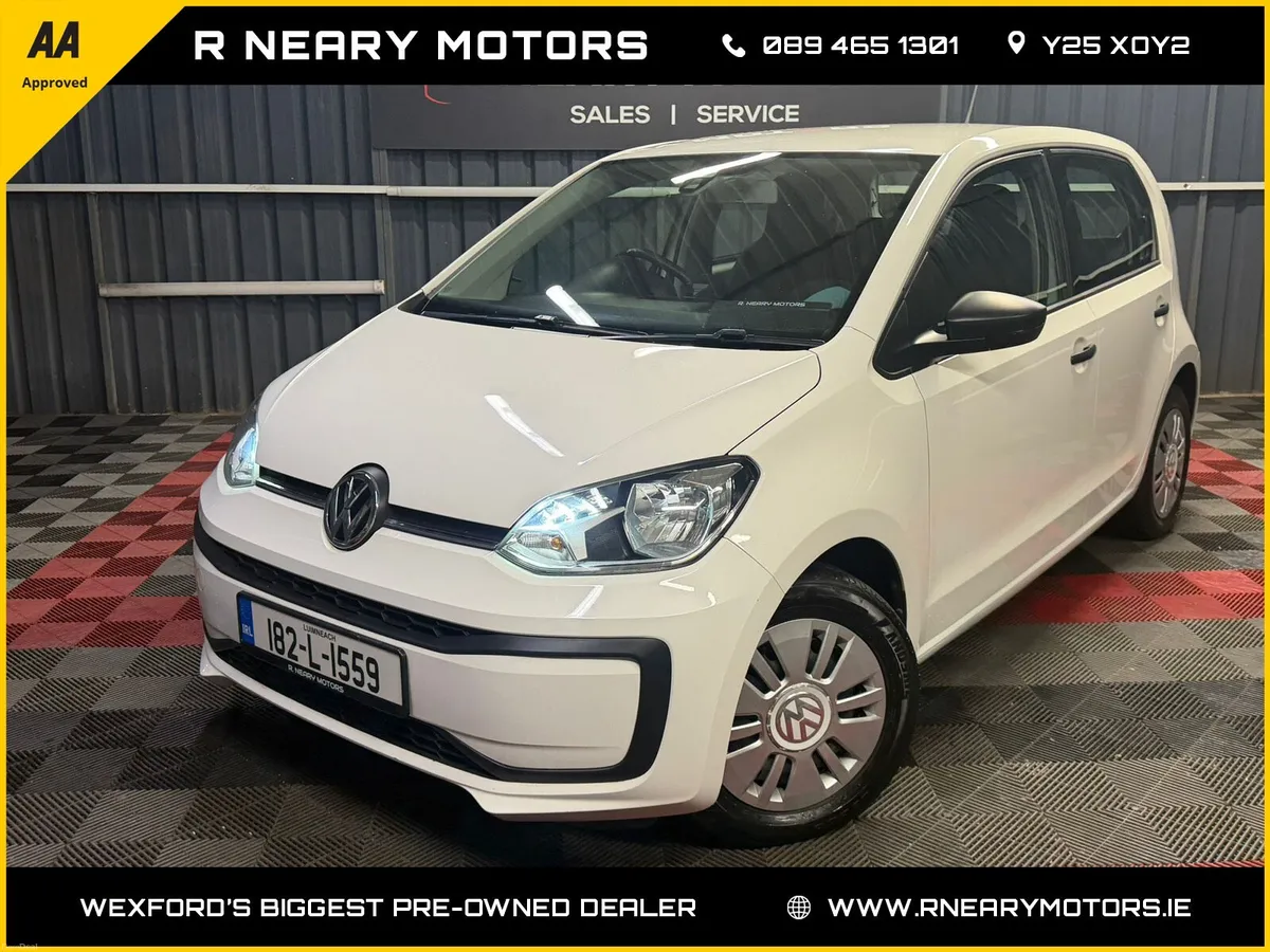 2018 182 Volkswagen up! 1.0 60BHP TAKE UP - Image 1