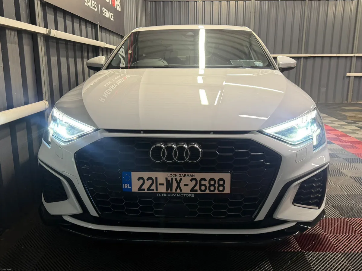 2022 Audi A3 30 TDI 116HP S Line Manual Black ED - Image 3