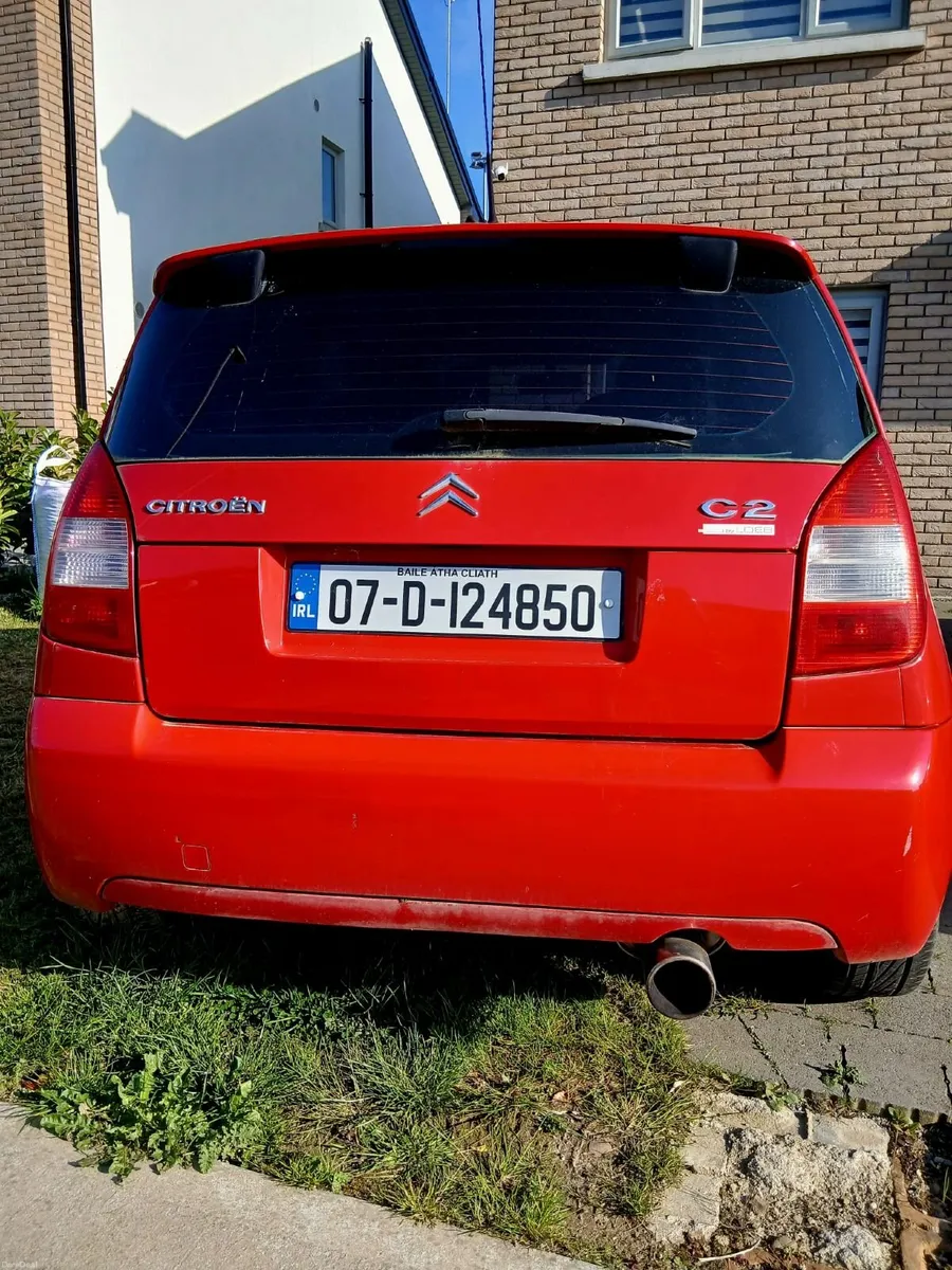 Citroen C2 vts 2007 NCT FAIL - Image 3