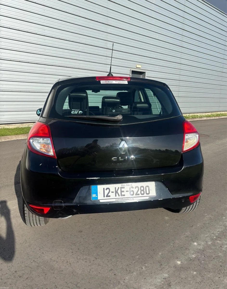 2012 Renault Clio 1.1 petrol low miles (New NCT) - Image 3