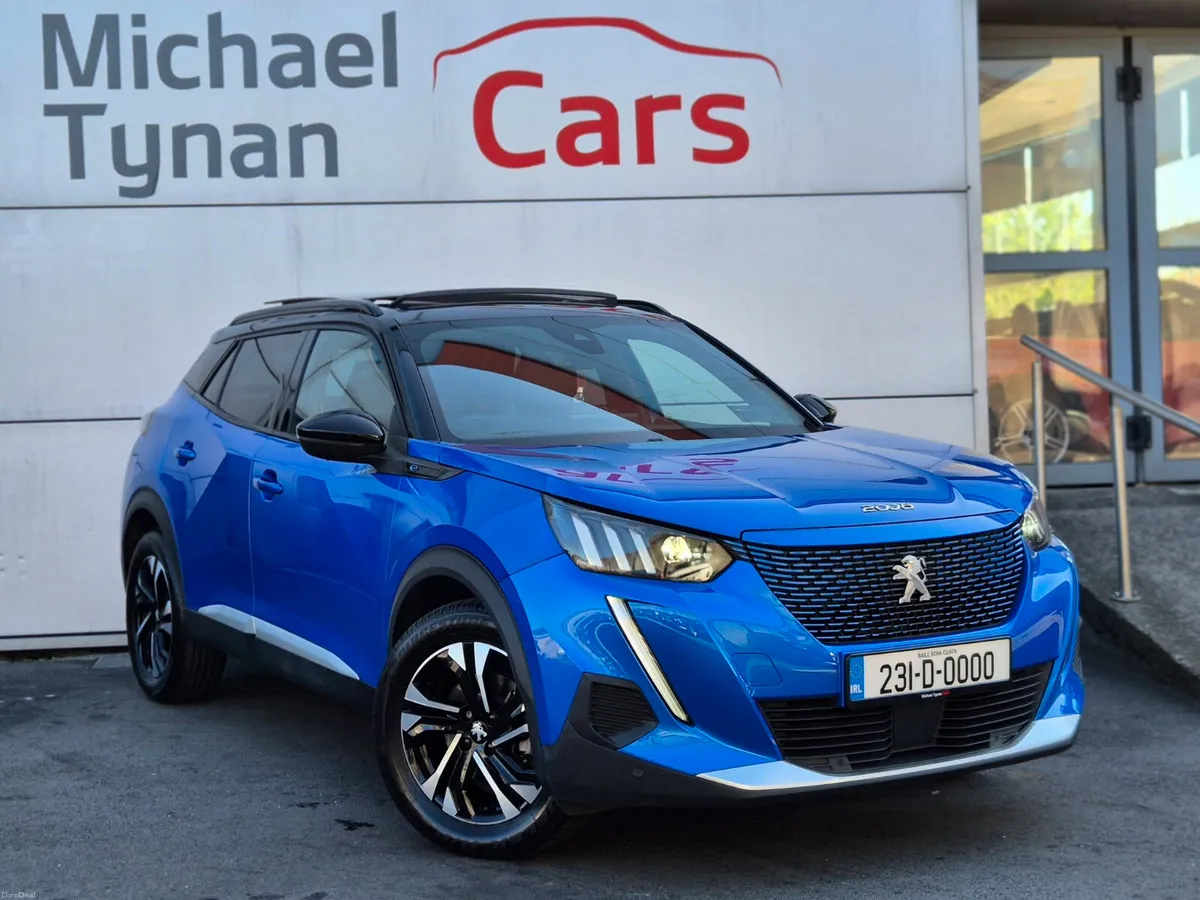 2023 Peugeot 2008e GT Line, Sunroof, 17" Alloys - Image 1
