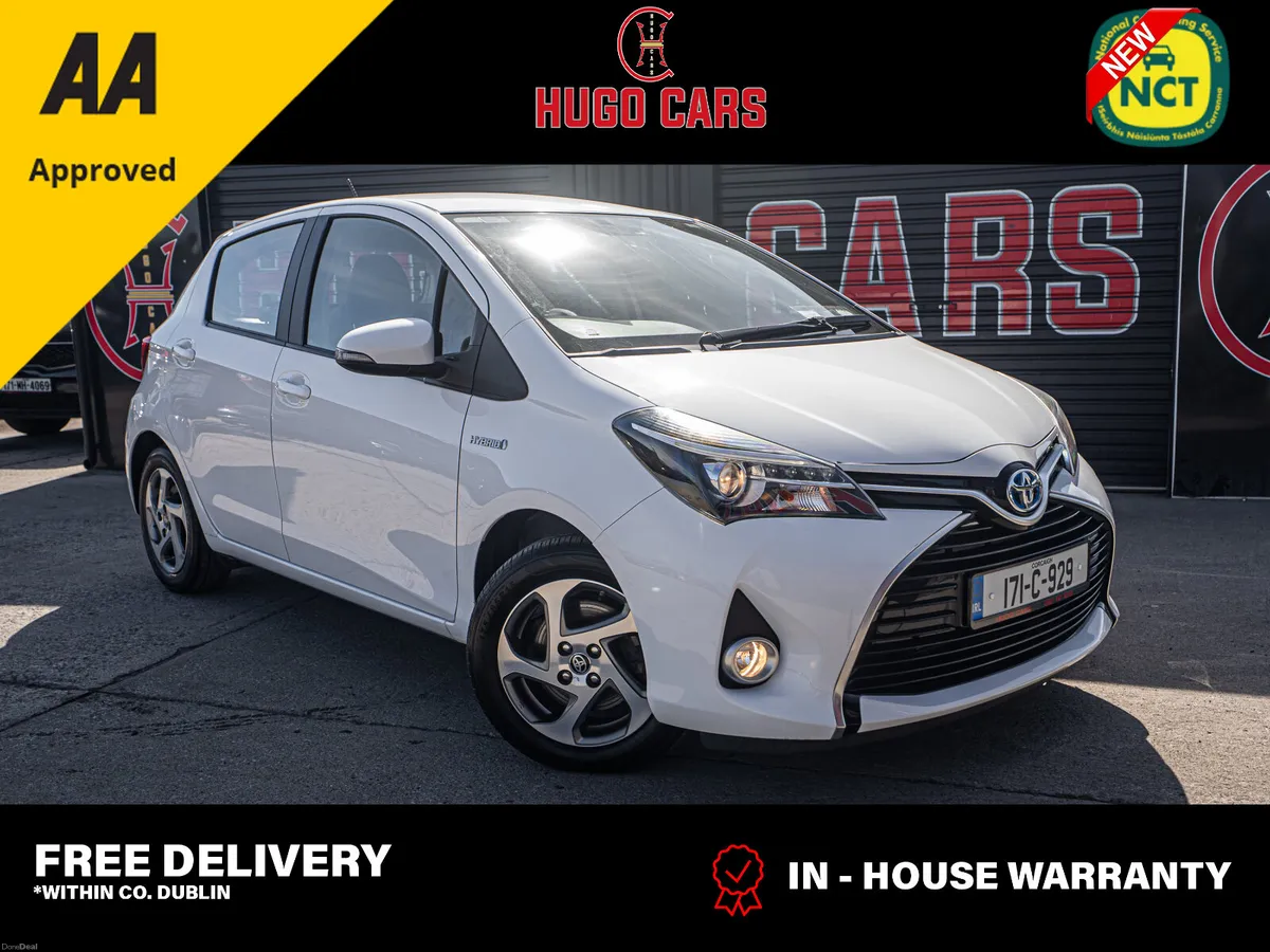 2017 Yaris 1.5 Hybrid/1 Owner/FSH/1yr warranty - Image 1