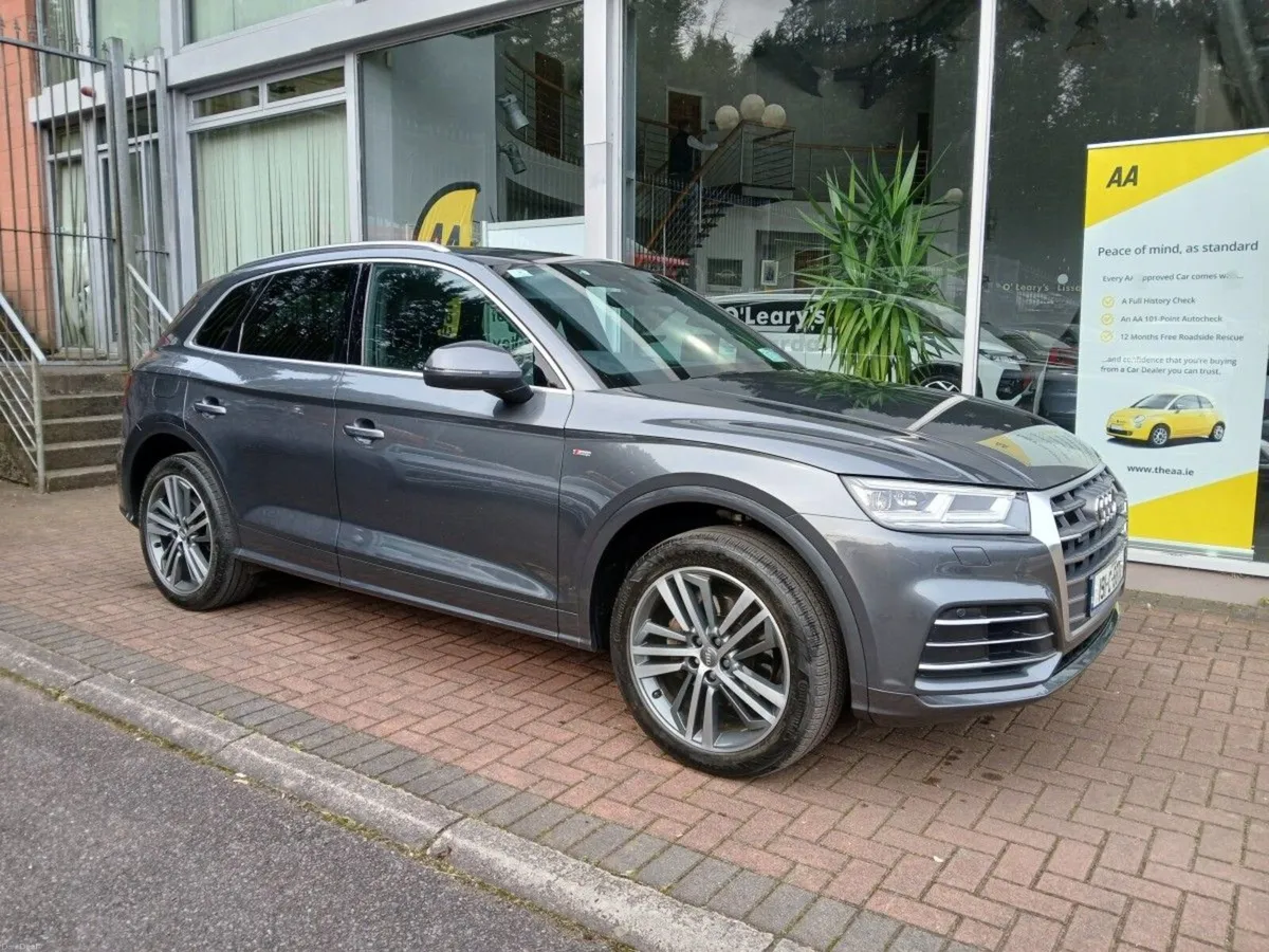 Audi Q5 2.0TDI S-Line Quattro 190Bhp, Daytona grey - Image 1
