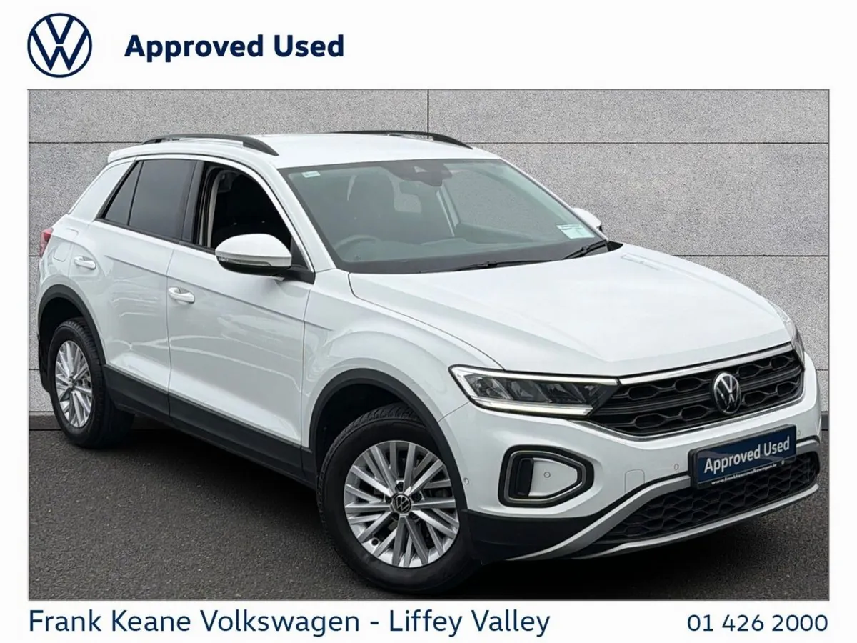 Volkswagen T-Roc LIFE 1.0 TSI 110HP *PURE WHITE* * - Image 1