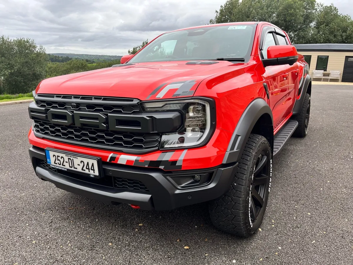No VAT - 252 Reg Ford Ranger Raptor 3.0L V6 Petrol - Image 2