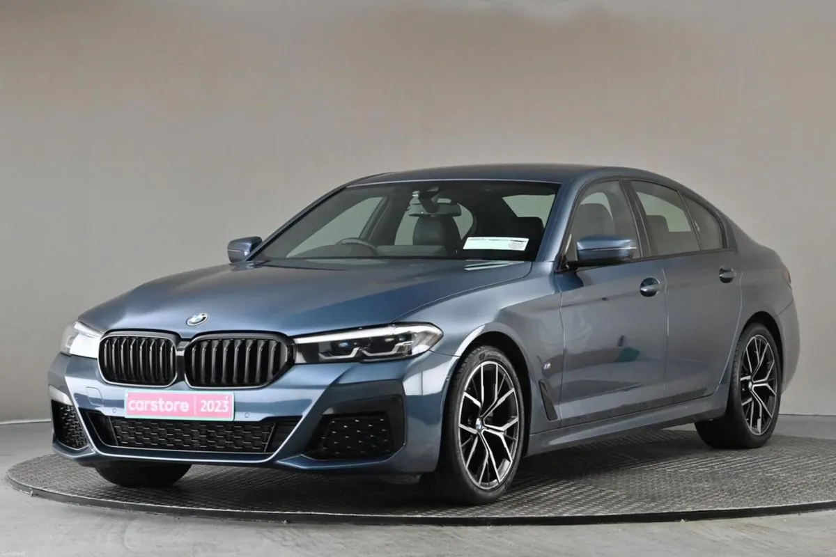 BMW 5-Series 520D M SPORT PRO**BLACK LEATHER**FULL - Image 3