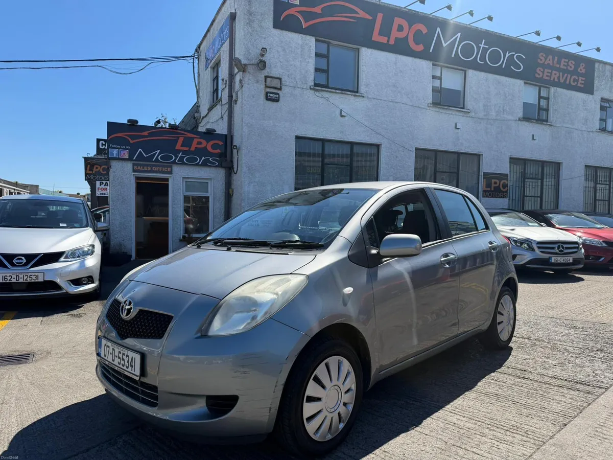 Toyota Yaris 2007 Low Mileage - Image 1
