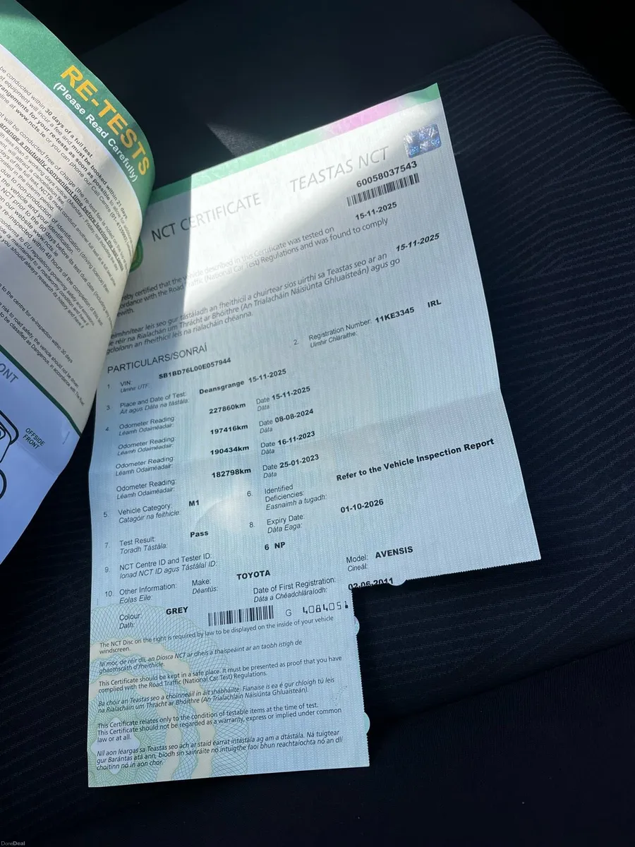 Toyota avensis - Image 1