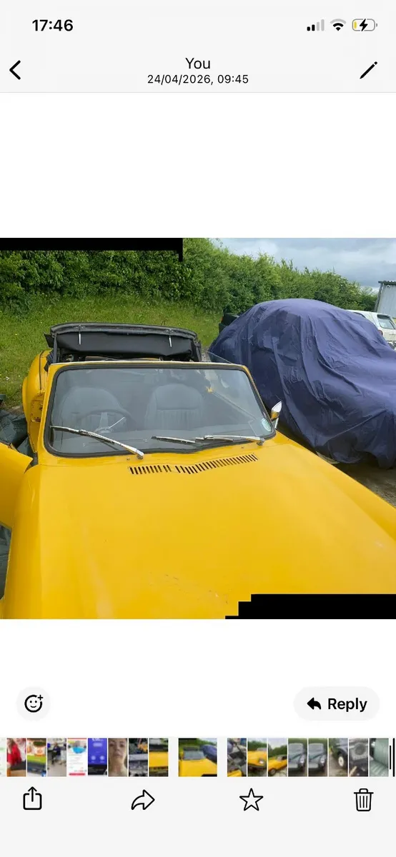 Triumph Spitfire 1978 & Morris minor 1000 - Image 2