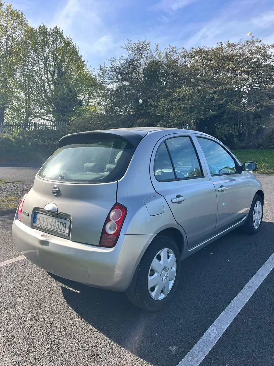 2003 Nissan Micra 45k miles (73k km) NCT 09/26 - Image 2