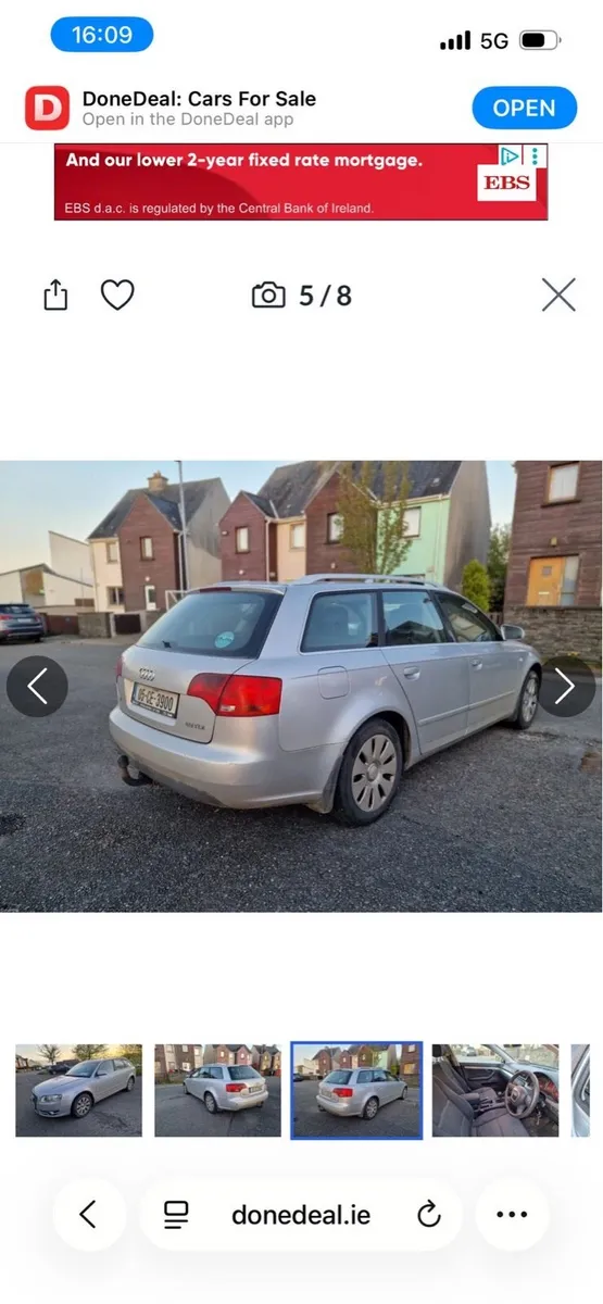 05 AUDI A4 ESTATE 1.9TDI NCT:9/25 - Image 4