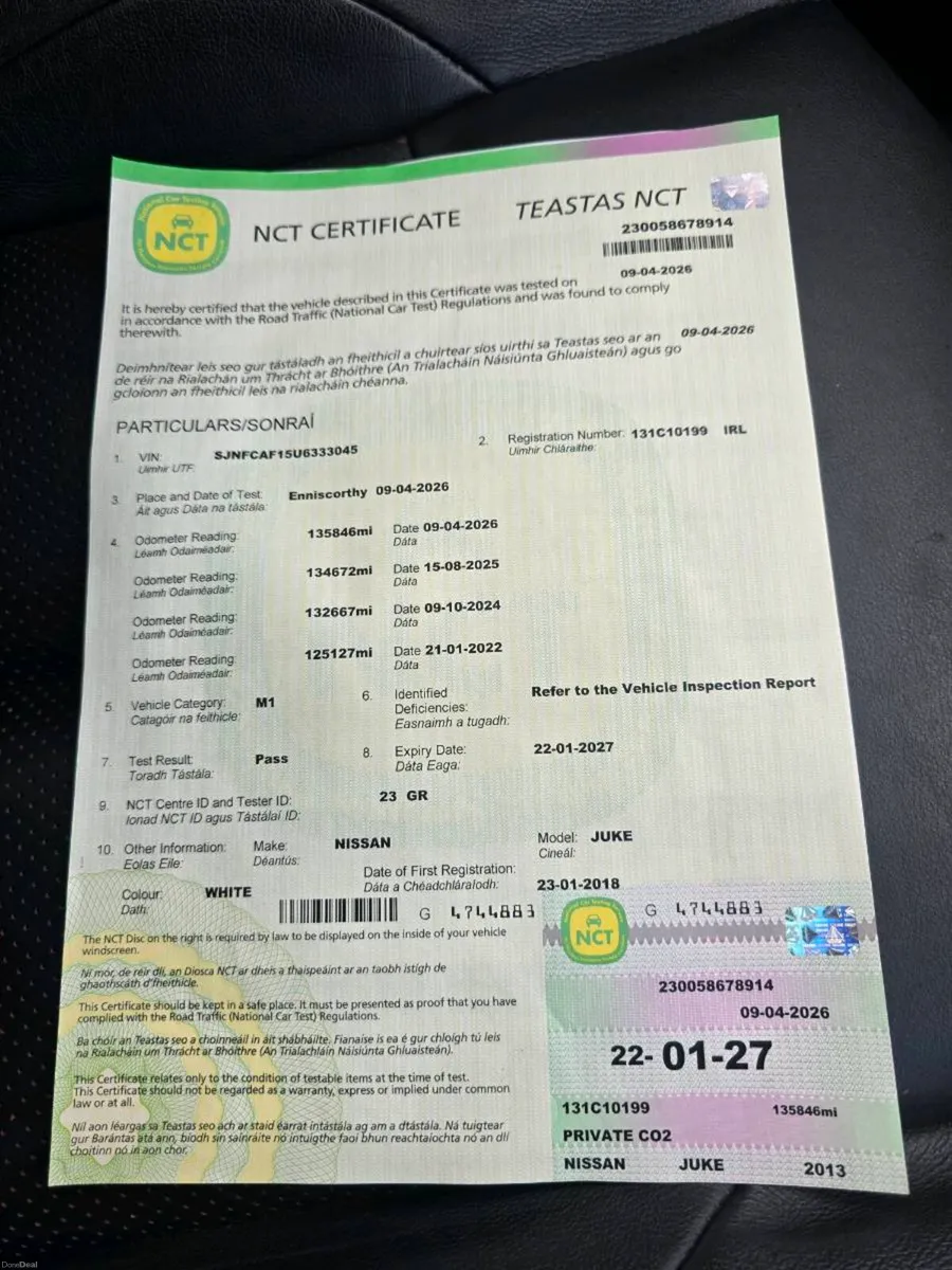 Nissan Juke New NCT - Image 1