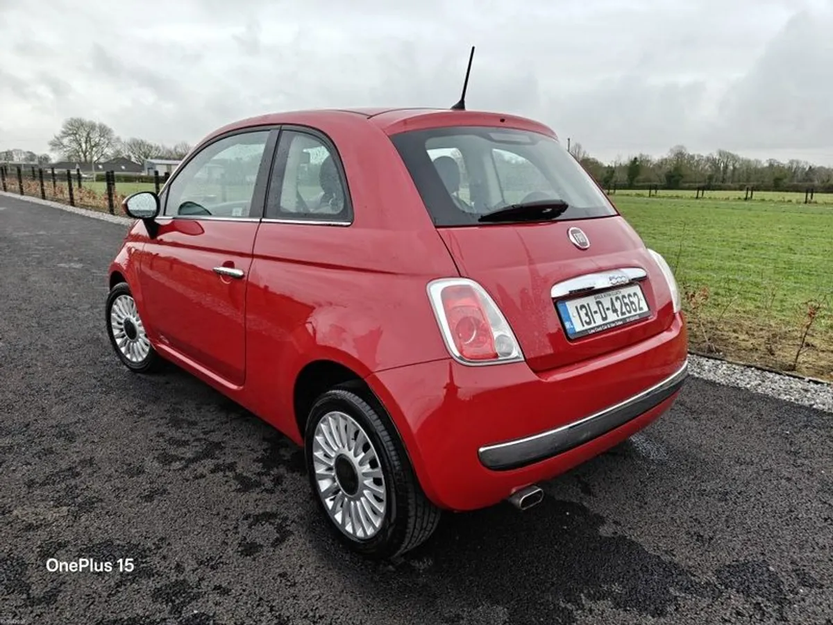 2013 Fiat 500 (Tax 01/27 NCT 10/26) - Image 4