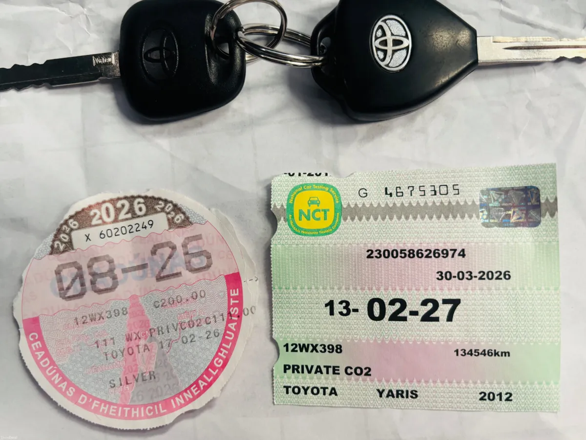 2012 TOYOTA YARIS 1.0i 5DR NCT 03/27 - Image 2