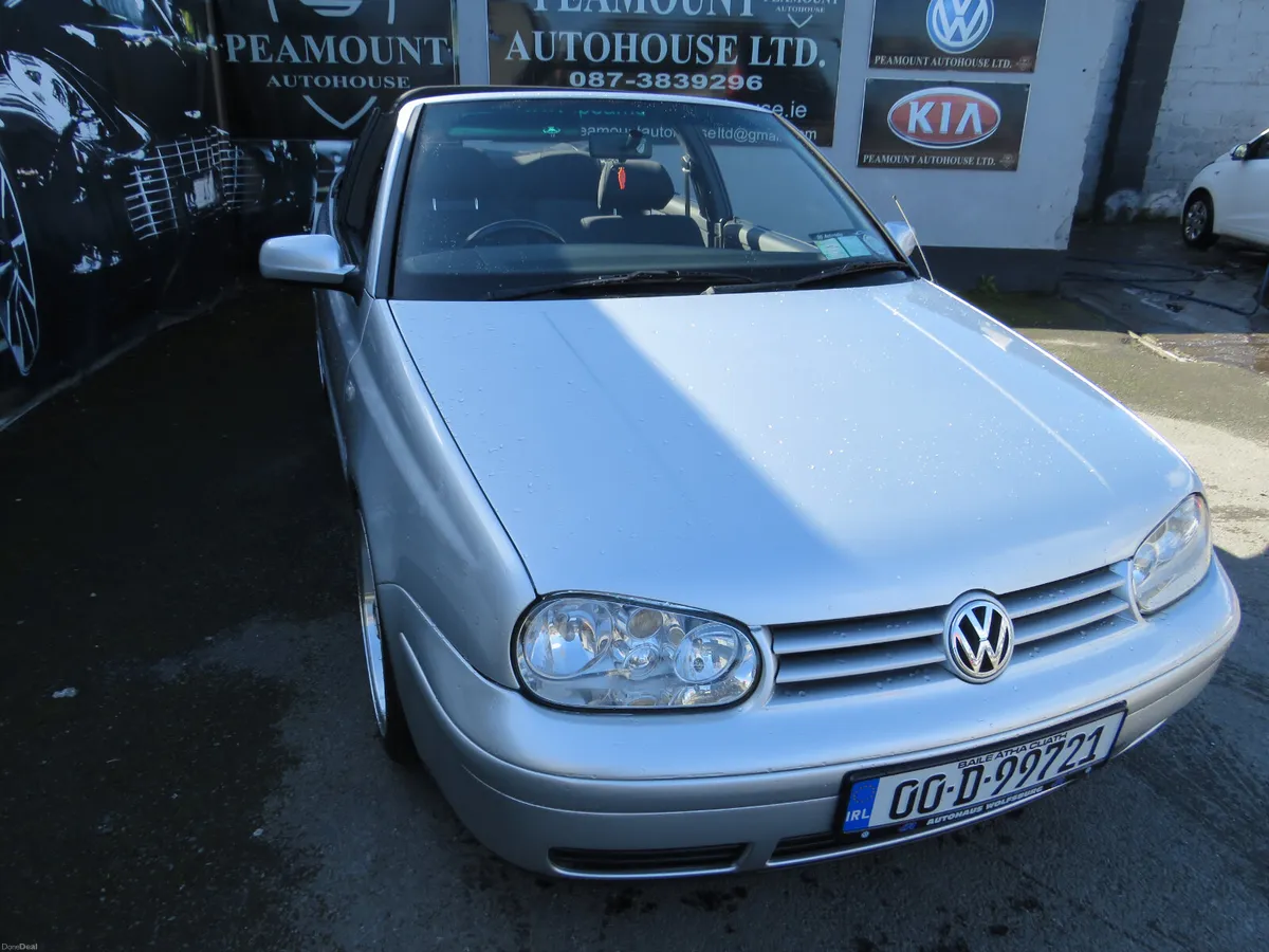Volkswagen Golf 2000 CONVERTIBLE SOFT TOP - Image 1