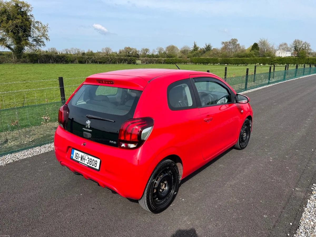 2016 Peugot 108 new NCT 1.0 petrol - Image 4