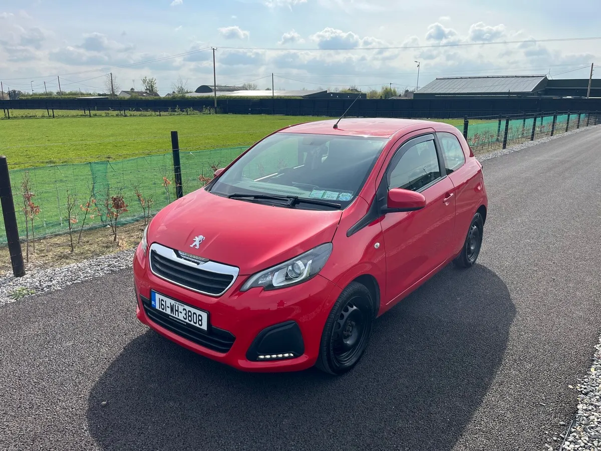 2016 Peugot 108 new NCT 1.0 petrol - Image 2